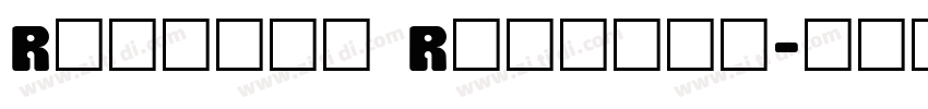 Romulan Regular字体转换